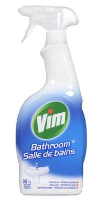 CA0494-OU : Vim CA0494-OU : Produits ménagers - Produits nettoyants - Salle De Bains (spray VIM,  salle de bains (spray,12 x 700 ML