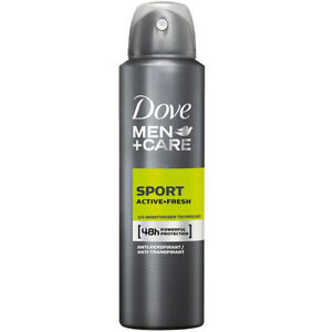 CA2098 : Dove CA2098 : Hygiène et santé - Shampoing - Men Care Déo En Spray Sport Active Frais (€) DOVE, MEN CARE déo en SPRAY sport active frais (€), 6 x 150