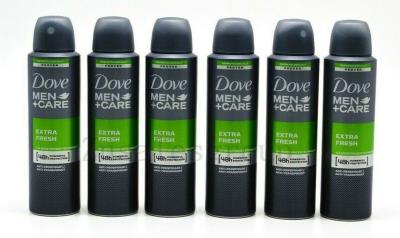 CA2099 : Dove CA2099 : Hygiène et santé - Soins de santé - Men Care Déo En Spray Extra Frais(€) DOVE, MEN CARE déo en SPRAY extra frais(€), 6 x150 ML