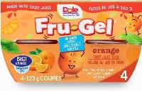 CF209-OU : Fruit Cup  Gel. Orange