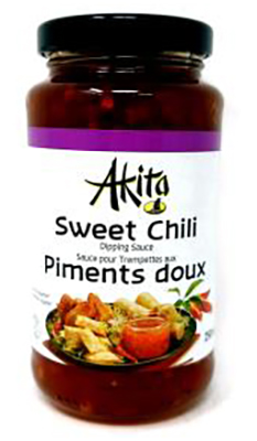 CH288 : Akita CH288 : Ingrédients de cuisine - Divers - Sauce Piments Doux AKITA,SAUCE PIMENTS DOUX, 12 x 250 ML(mi decembre 2024)