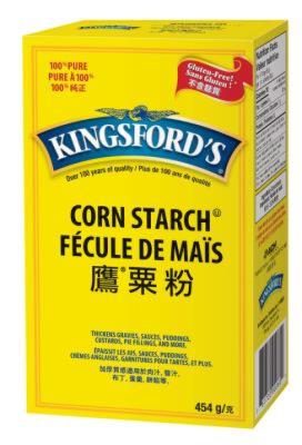 CH35-JANV : Kingsford's CH35-JANV : Pâtes, riz et nouilles - Macaroni - Fecule De Mais KINGSFORD'S, FECULE DE MAIS, 24 x 454g