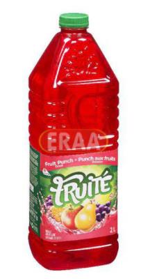 CJ603 : FruitÉ CJ603 : Breuvages - Jus - Boisson Punch Fruits FRUITÉ,BOISSON PUNCH FRUITS ,6 x 2 L