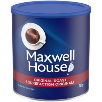 CK145-OUFE : Maxwell house CK145-OUFE : Breuvages - Café - Cafe Original (tin) MAXWELL HOUSE , CAFE ORIGINAL (tin) , 49 cs x (6 x 925g)